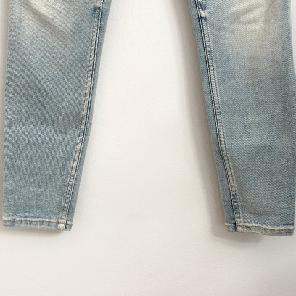 NWOT Zara High Rise Light Washed Denim Sz 4 Skinny Jeans - Picture 4 of 11